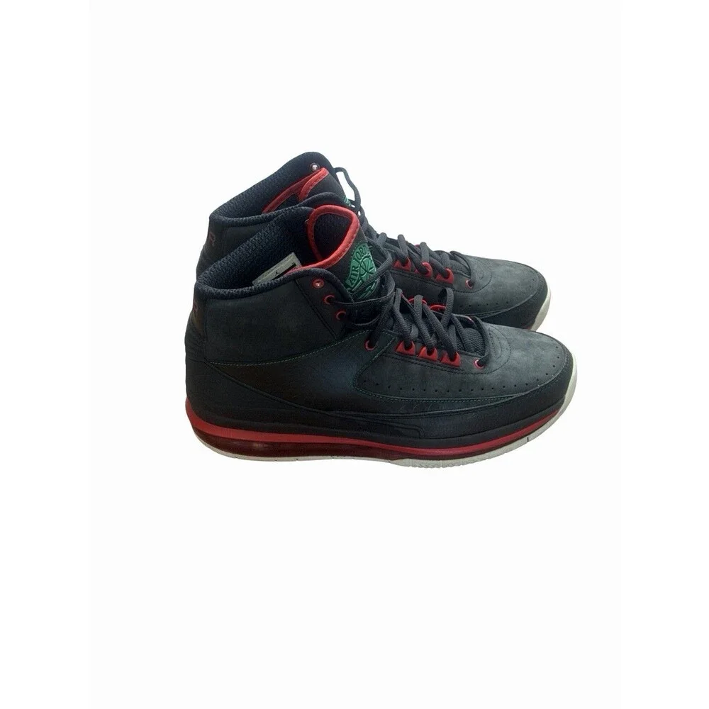 Nike Air Jordan 2.0 Classic Christmas Black Red 455616-005 Mens Size 9.5 US